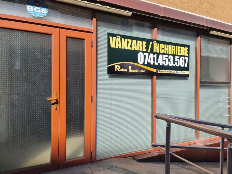 Vanzare spatiu comercial in Galati, pe str Tecuci, sup 170 mp utili, in bloc nou