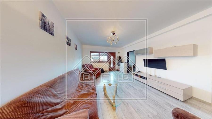 Ap cu 3 camere, 67 mp utili, gradina proprie, la cheie,mobilat, utilat