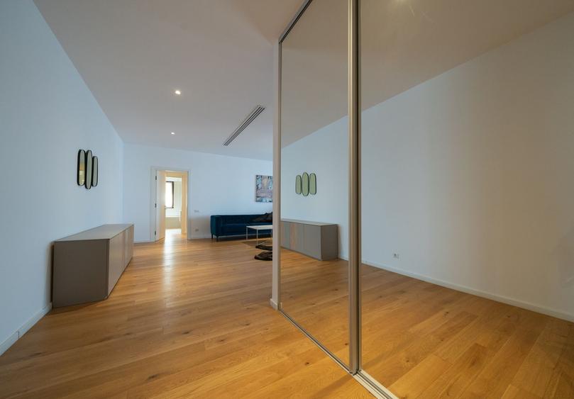 Herastrau, penthouse cu 3 camere mobilat integral Rovere