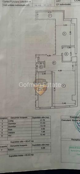 Apartament 3 camere 6/7 | FALEZA NORD | Centrală gaz | Mobilat | Spațios - 12