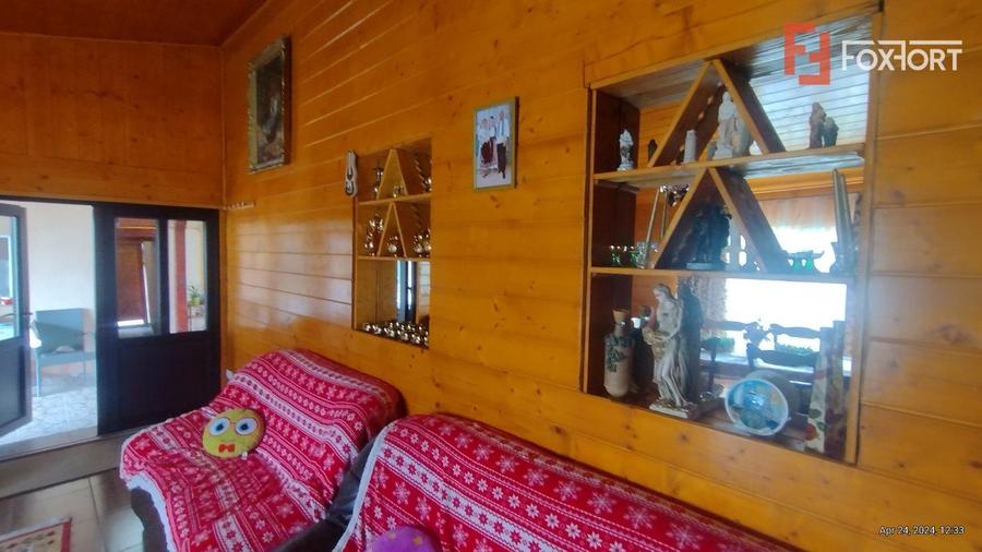Casa individuala 3 camere, Sacalaz- Cabana cu Semineu
