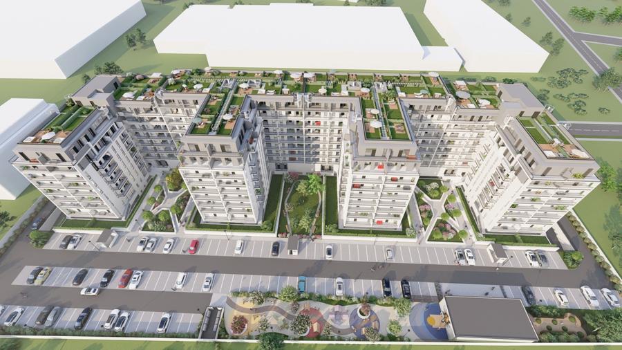 Apartament cu 4 camere, gradina si bucatarie inclusa.Comision 0