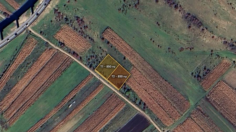 2 parcele teren intravilan de vanzare, Valcele