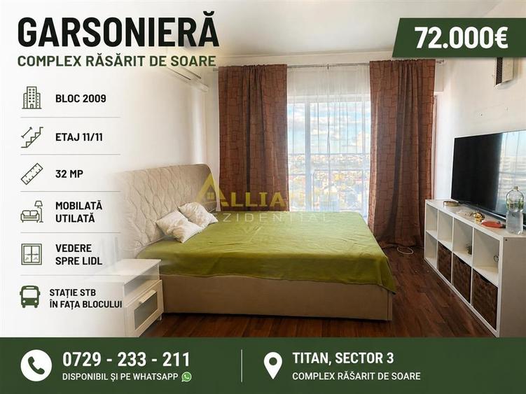 GARSONIERA - Complex Rasarit de Soare - TITAN SECTOR 3, 72.000€