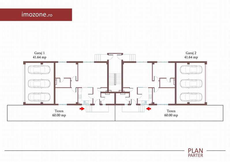 4 camere cu terasa de 22 mp, 3 bai, etaj 1/3, FINISAT MODERN, COMISION 0%