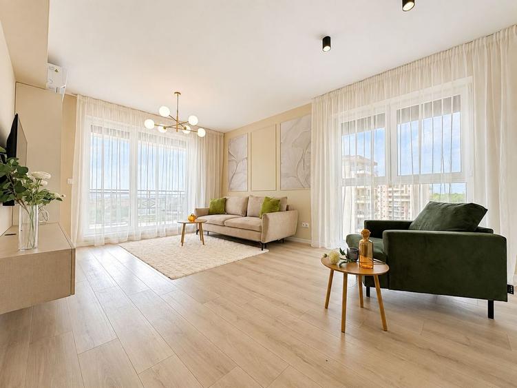 Apartament nou cu 2 camere, bucatarie inchisa | Denya Forest