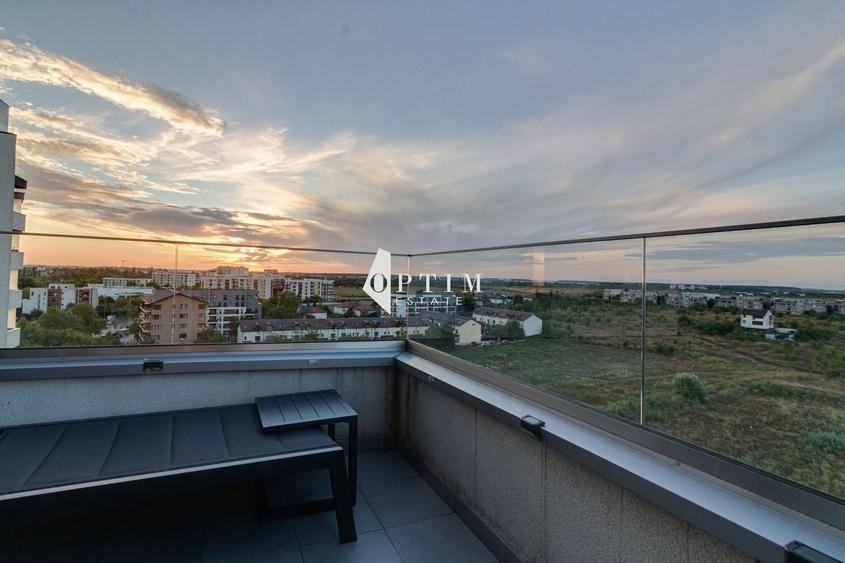 SUNSET view 3 camere 100 mp, terase, 2 parcari subterane!