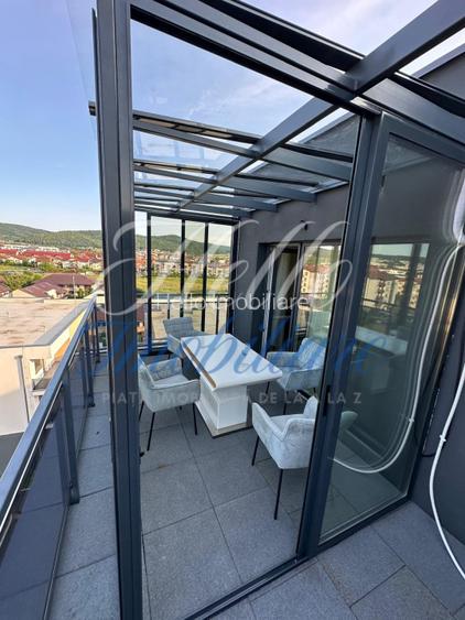 Penthouse 3 camere 71,6 mp, 2 băi, terasă, zonă fitness | Someșului, Florești