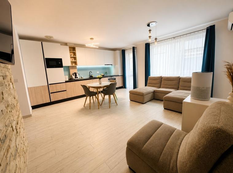 Apartament 3 camere, 70 mp, finisat, parcare, zona BMW Vivo