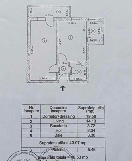 Apartament 2 camere - bloc nou - bld. Timisoara - Cartier Brancusi - Valea Larga - 1