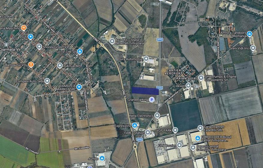 COMISION 0% | Teren intravilan | 17.668 mp | F.S. 53 m | Ghiroda