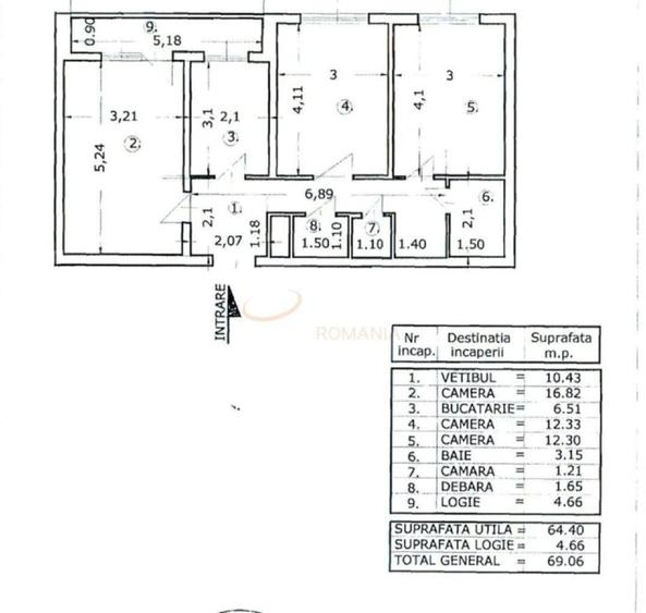 COLENTINA, TEI, PLUMBUITA, OBOR, 3 CAMERE DECOMANDAT, PROPRIETAR