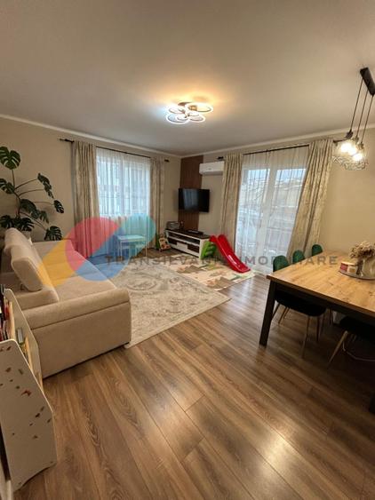 Apartament cu 3 camere, mobilat și finisat, zona Lidl–Apahida