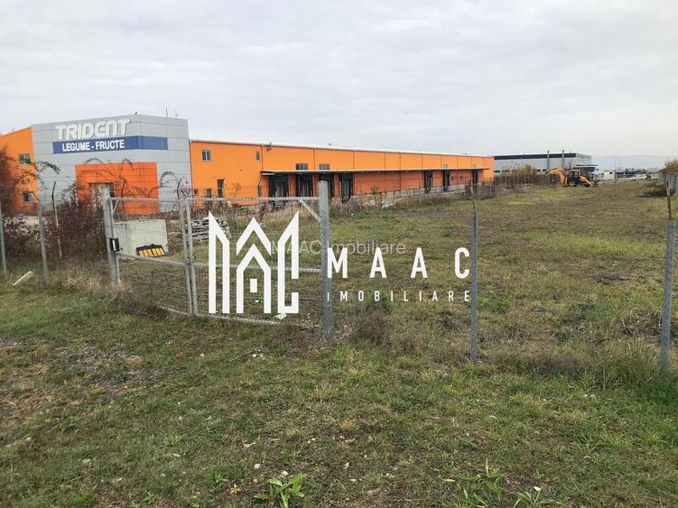 Teren intravilan 2.875 mp | Industrial Vest, Sibiu | 18 m - 7