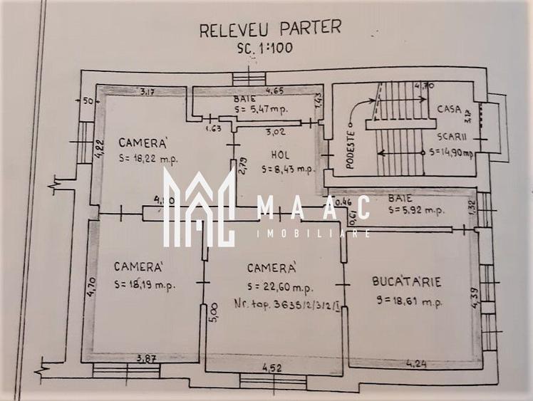 Casa cu 4 apartamente / 9 camere | Ultracentral | Curte