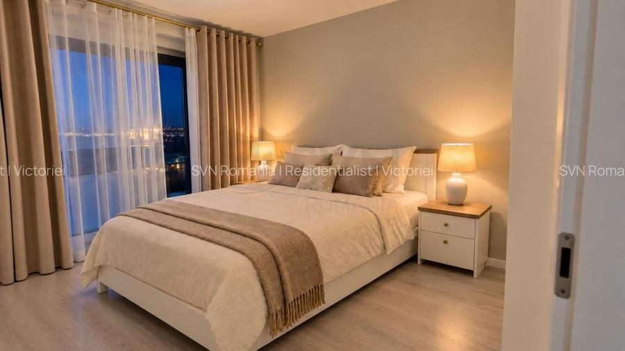 REA1029866 Apartament 2 Camere Premium | Floreasca Residence | Terasă cu Vedere