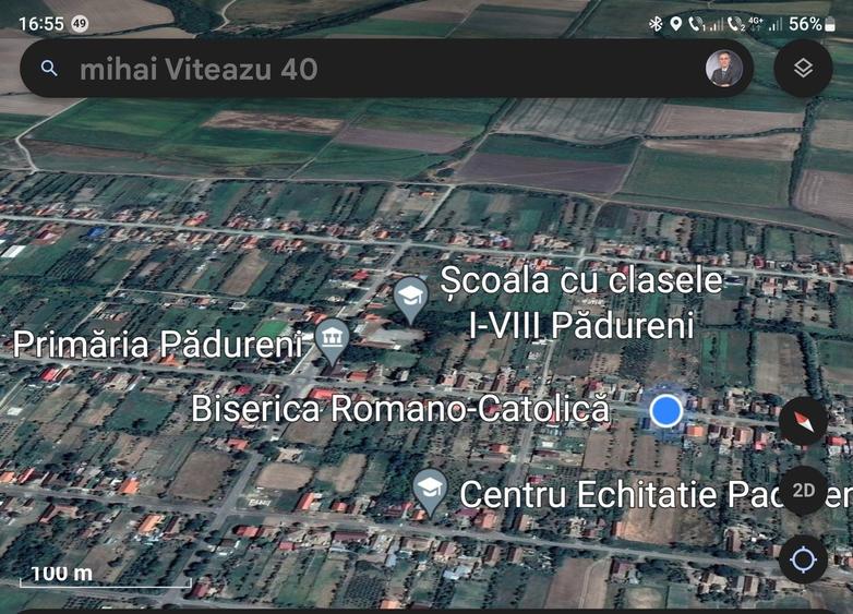 Teren vânzare Pădureni