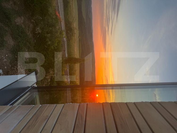 Casă nouă mediteraneană, 3 camere, 105 mp utili, teren 630 mp, drum privat