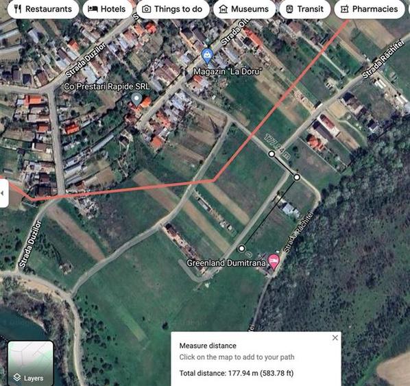 Vanzare teren localitatea Magurele