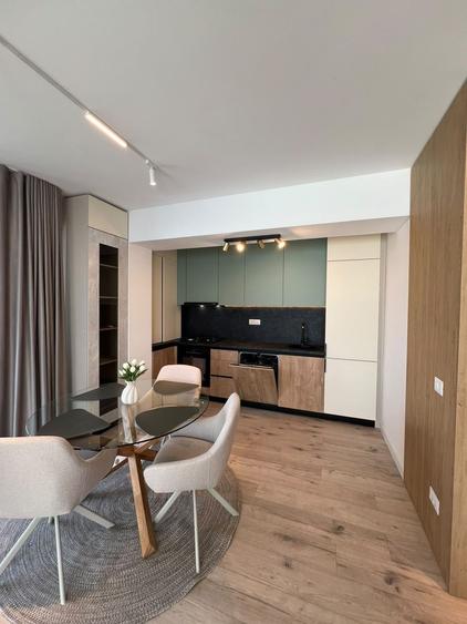 Apartament 2 camere Mamaia | Vedere frontală la lac | mobilat modern