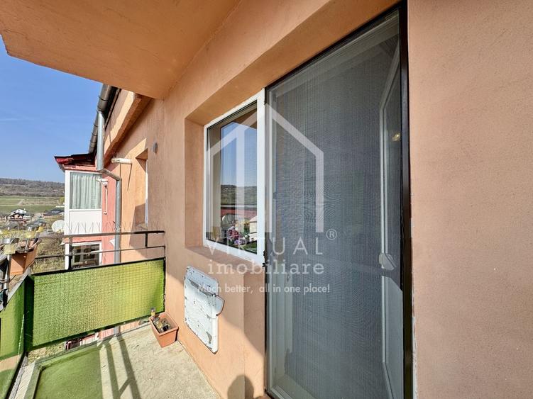 Apartament cu 3 camere, decomandat, 55mp utili+2 balcoane, Cisnadie