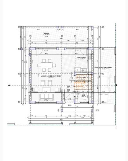 case cu C.F individuale 190mp-120mp utili+apa,gaz,curent,canalizare, - 16