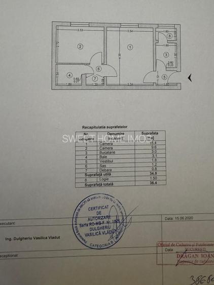 Apartament,2 camere,zona spitalului Maria Curie - 10