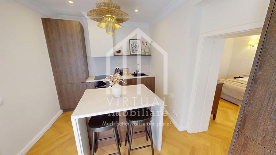 O altfel de garsoniera in centru Sibiului ! 37mp utili | Design unic