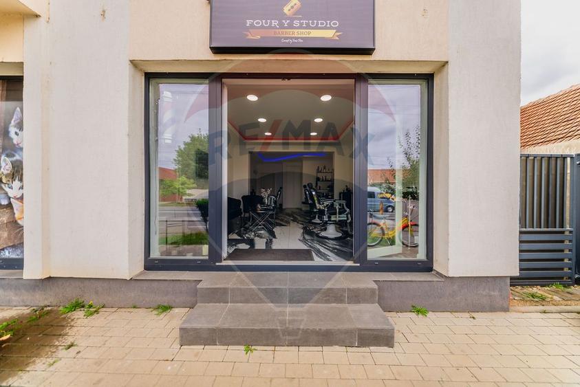 Barber shop complet echipat – funcțional imediat, Micalaca