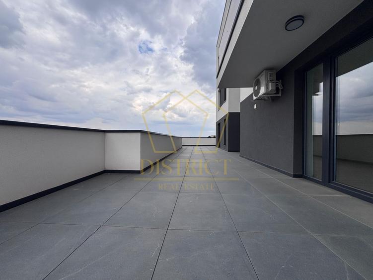 COM 0% Apartament finalizat cu 2 camere, terasa 91 mp | Torontalului