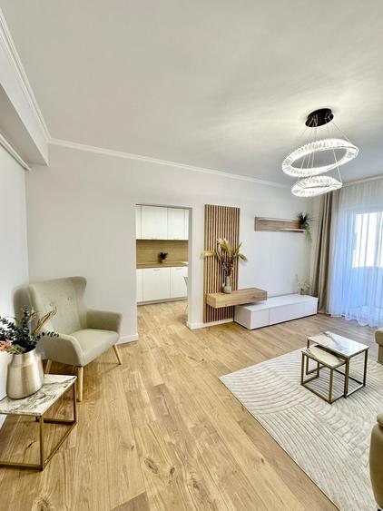 Apartament 2 camere decomandat, mobilat premium, bloc nou 2024
