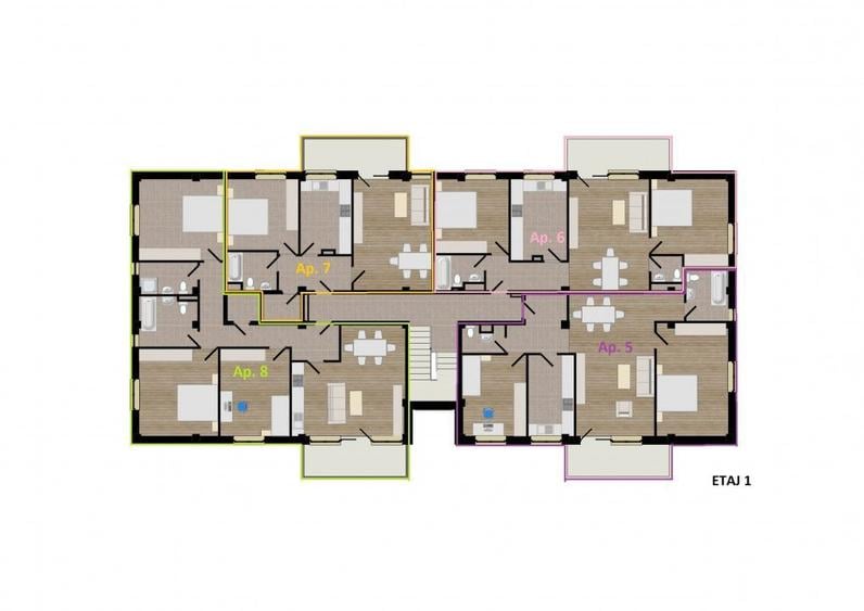 Zorilor Residence, Apartamente Noi 2-3-4 camere - Str. Zorilor - Carei