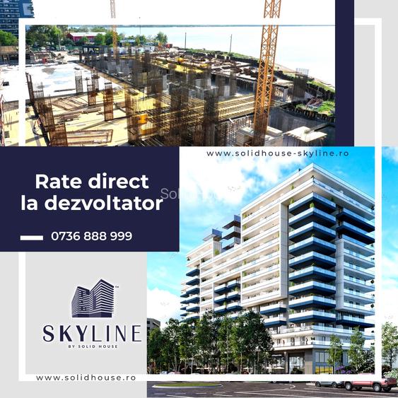 SOLID RESIDENCE SKYLINE MAMAIA - PISCINA,SPA, FITNESS -VEDERE FRONTALA MARE /LAC - 17