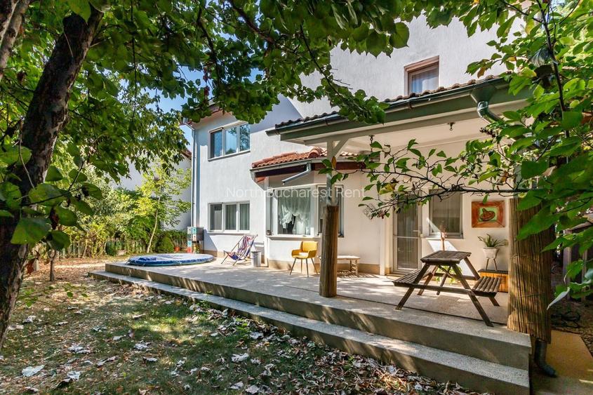 Vila individuală 5 camere de inchiriat,Cartier Azur Pipera - 2