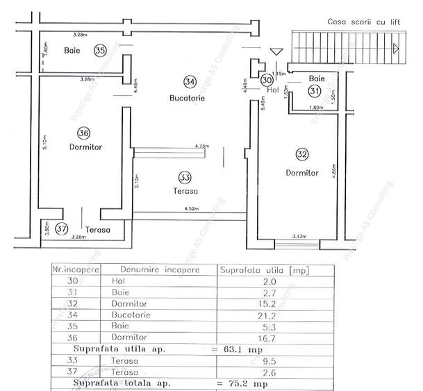 Apartament 3 Camere+Scara interioara | Lift | Dumbravita-Kaufland - 1