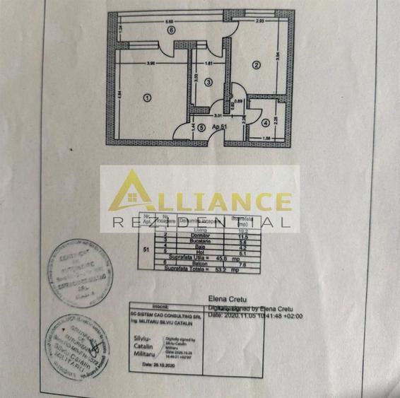 Apartament 2camere /mobilat si utilat /metrou Berceni 15min