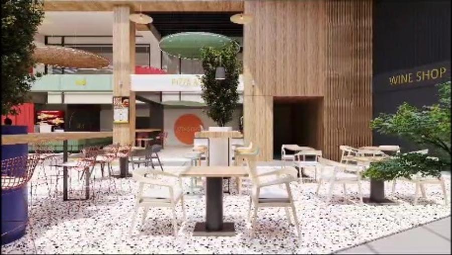 Spatiu comercial stradal, cu terasa incalzita de 71 mp