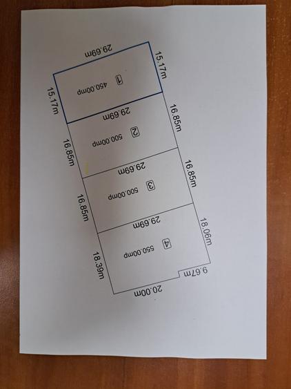 Teren linga strada Gheorghe Baritiu
