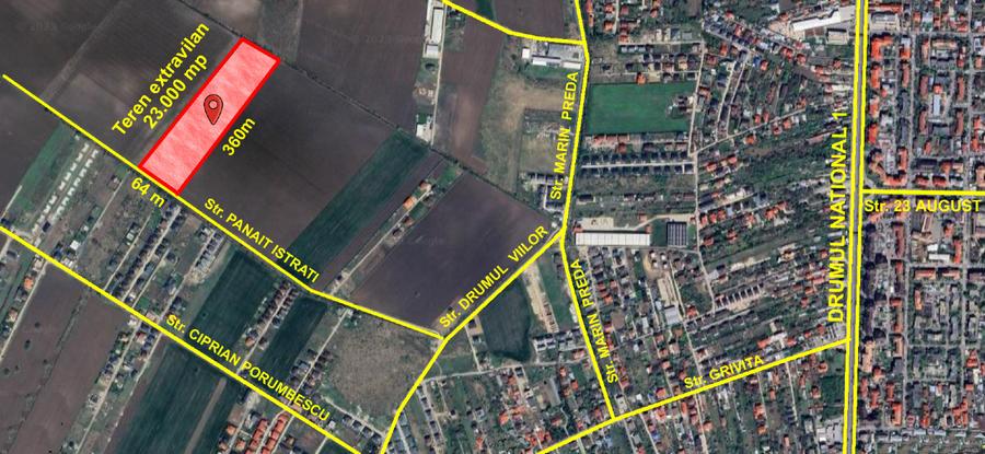 Oportunitate de Investitie in Otopeni - teren 23.000 mp