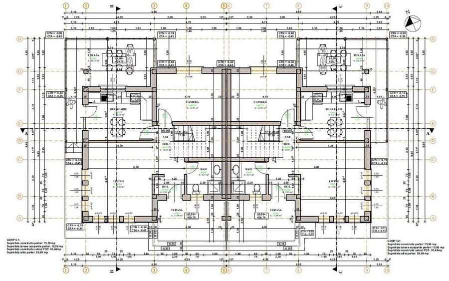 Duplex 5 camere Dezmir