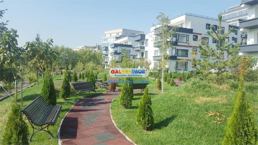 Resedinta eleganta 4 camere cu terasa BARBU VACARESCU LACUL TEI