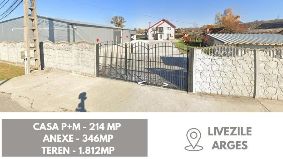 Casa P+M - 214 mp + Anexe - 346mp + Teren - 1.812mp, Sat. Livezeni - 6