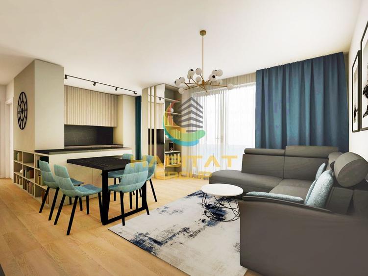 3 camere cu terasa de 50mp - Ultracentral - Unirii - NOU