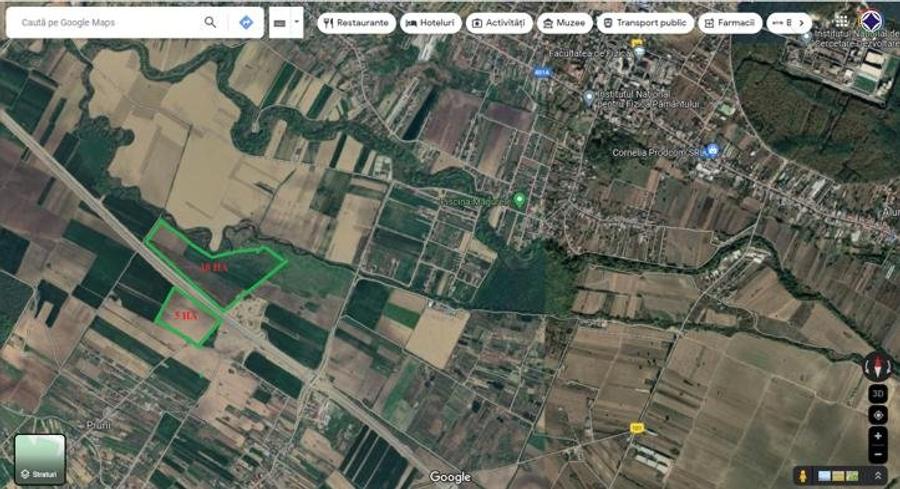 Magurele, Centura A0, vanzare teren intravilan, suprafata totala 23 HA,