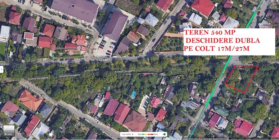 VANZARE TEREN INTRAVILAN DE 540 mp SITUAT IN MILITARI, BD. ANUL 1864