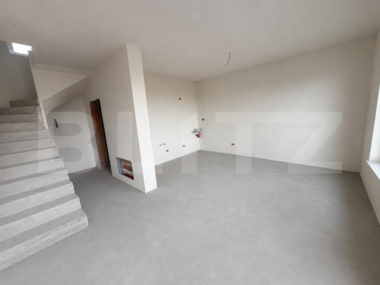 Casa moderna, 116 mp, 300 mp teren ,,la alb” zona rezidentiala Ipotesti
