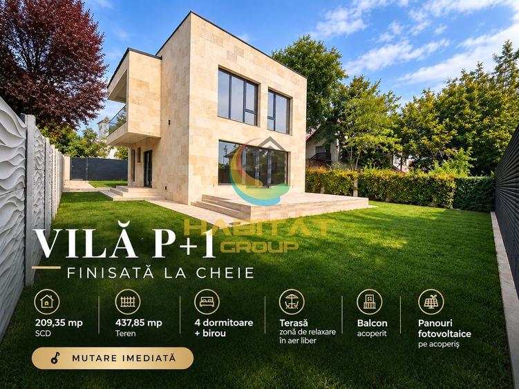 Vânzare Vila INDIVIDUALA P+1 in Tunari / Primărie | SU 165 mp  | CURTE 430 MP