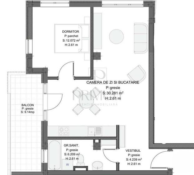 Torontalului - 2 Camere - Etaj intermediar cu LIFT - Bloc nou - Finalizat