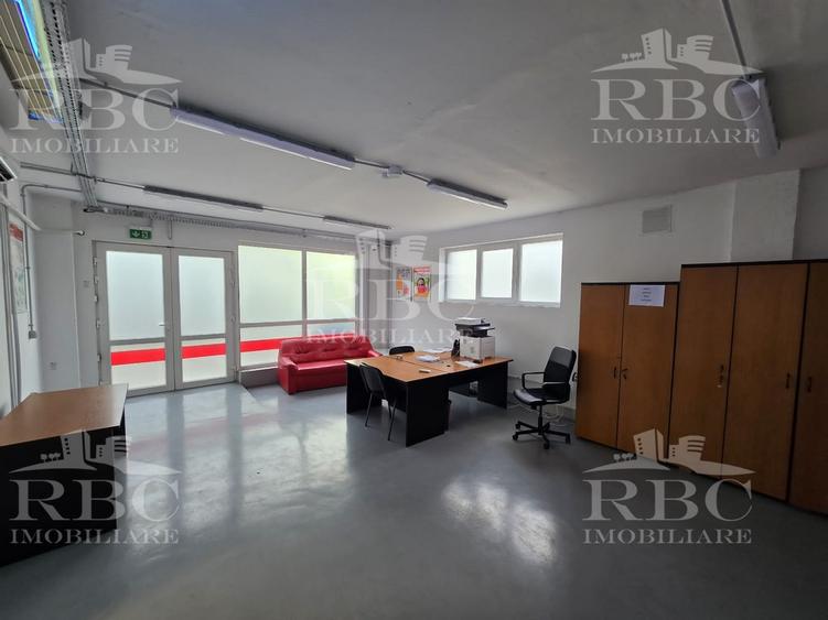 Spatiu comercial 383 mp cu depozit si parcare Marasti