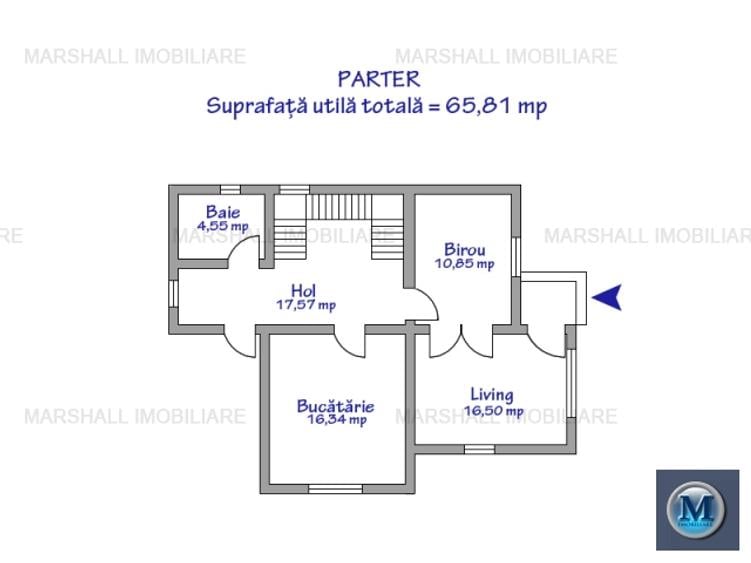 Vila cu 4 camere de vanzare in Strejnicu, 131.81 mp #16524